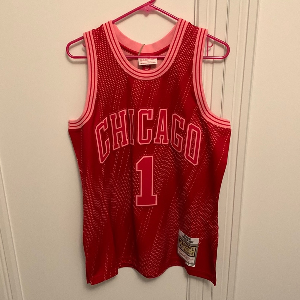 Derrick Rose Mitchell and Ness Jersey